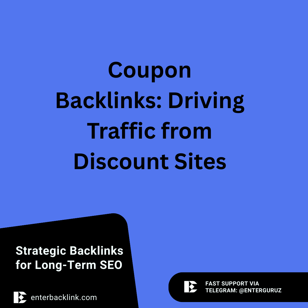 Coupon Backlinks