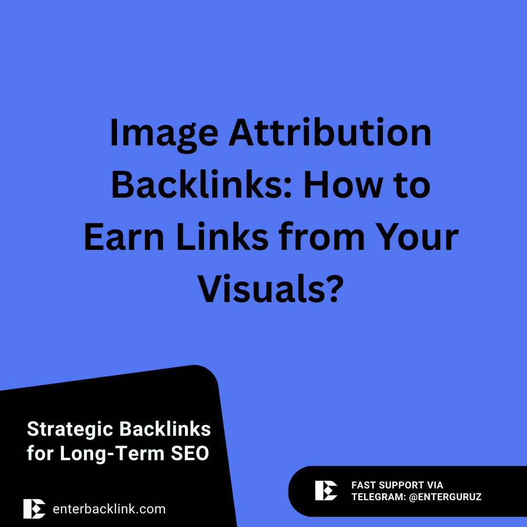 Image Attribution Backlinks