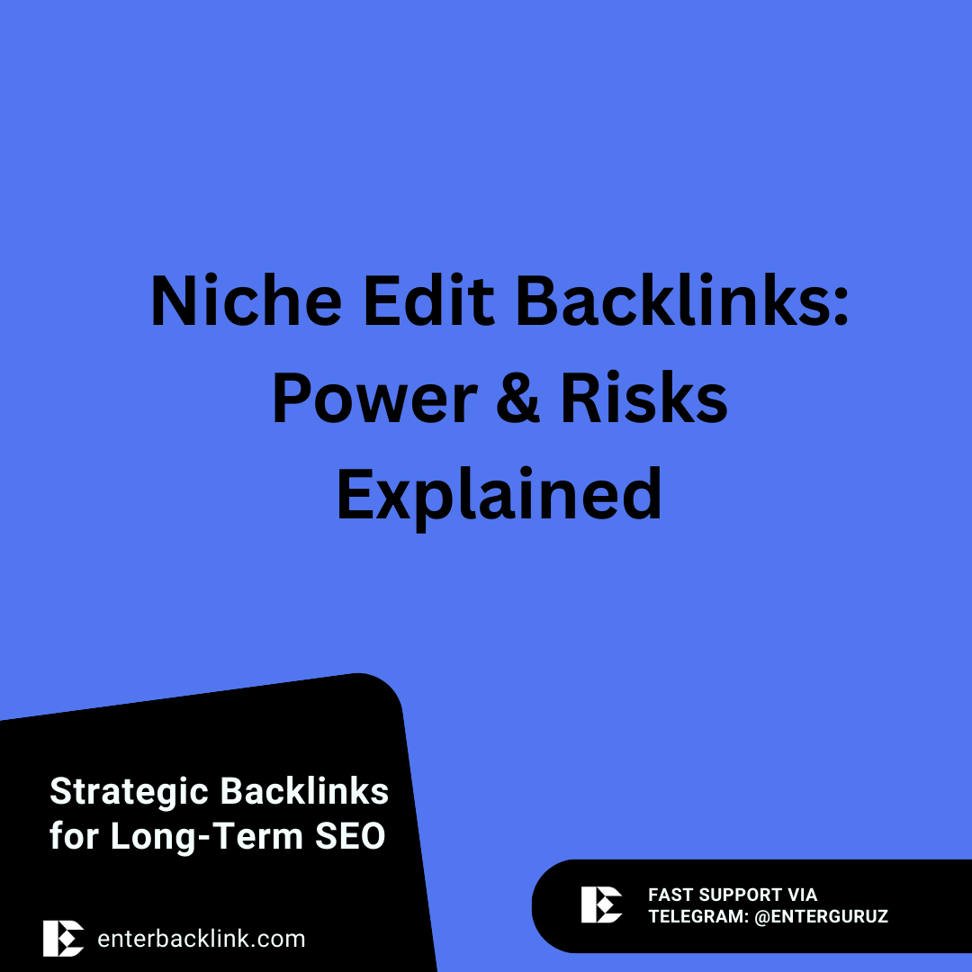Niche Edit Backlinks