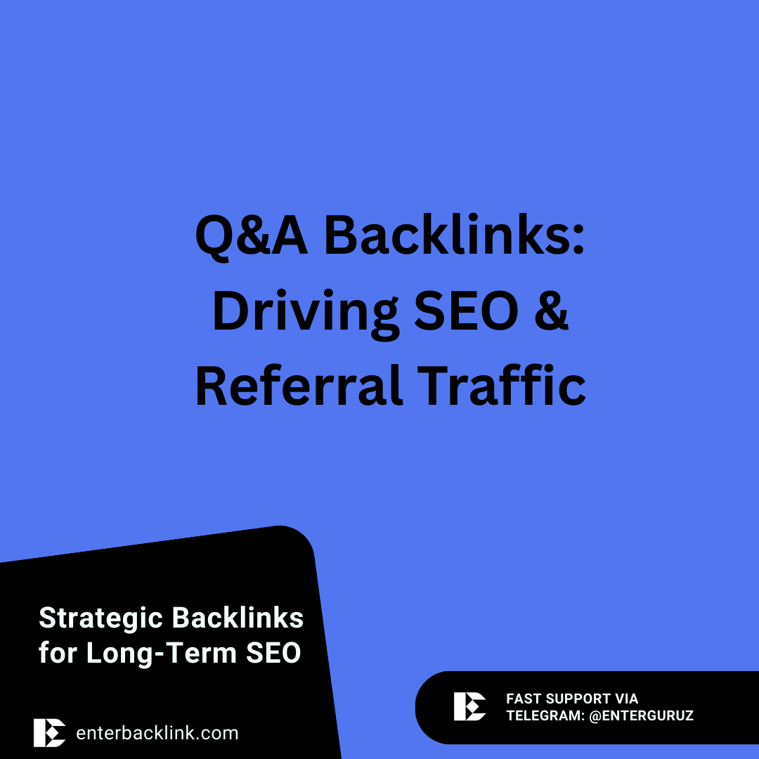 Q&A Backlinks